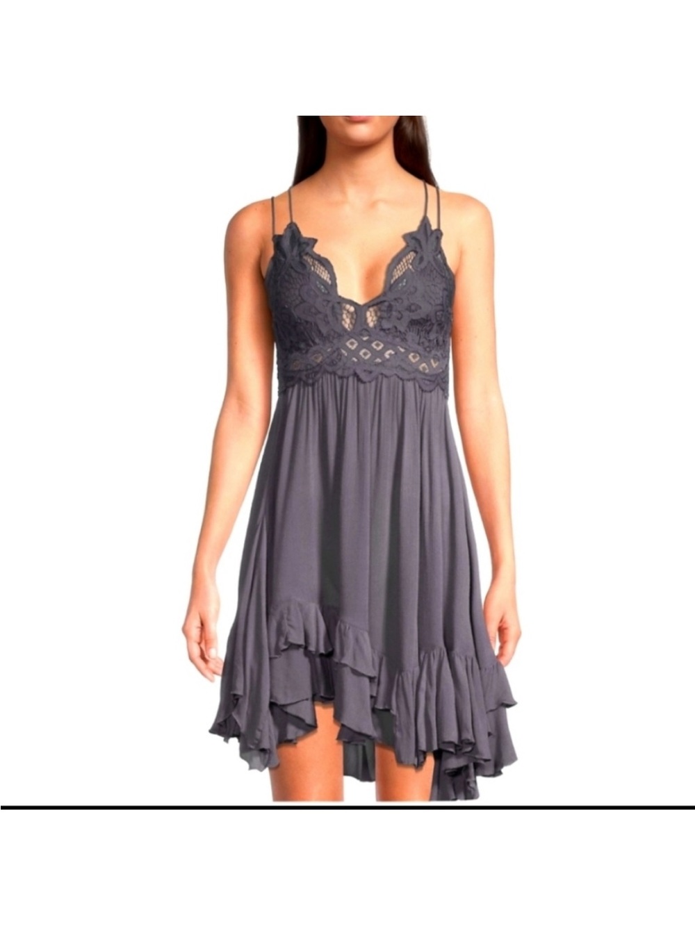 Free People Adella Slip Dress